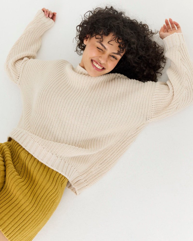 Laumės: Oat Organic Cotton Sweater