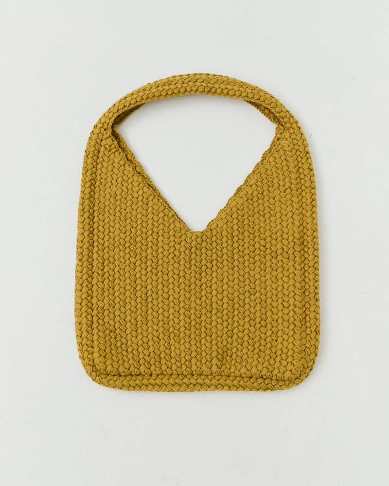 Pintinė Midi: Amber Haze Braided Crochet Bag